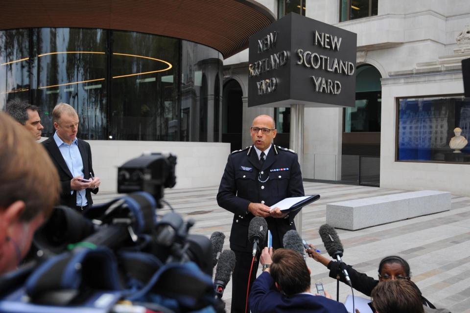 Metropolitan Police Deputy Assistant Commissioner Neil Basu speaks after two terror plots foiled within hours of each other: PA