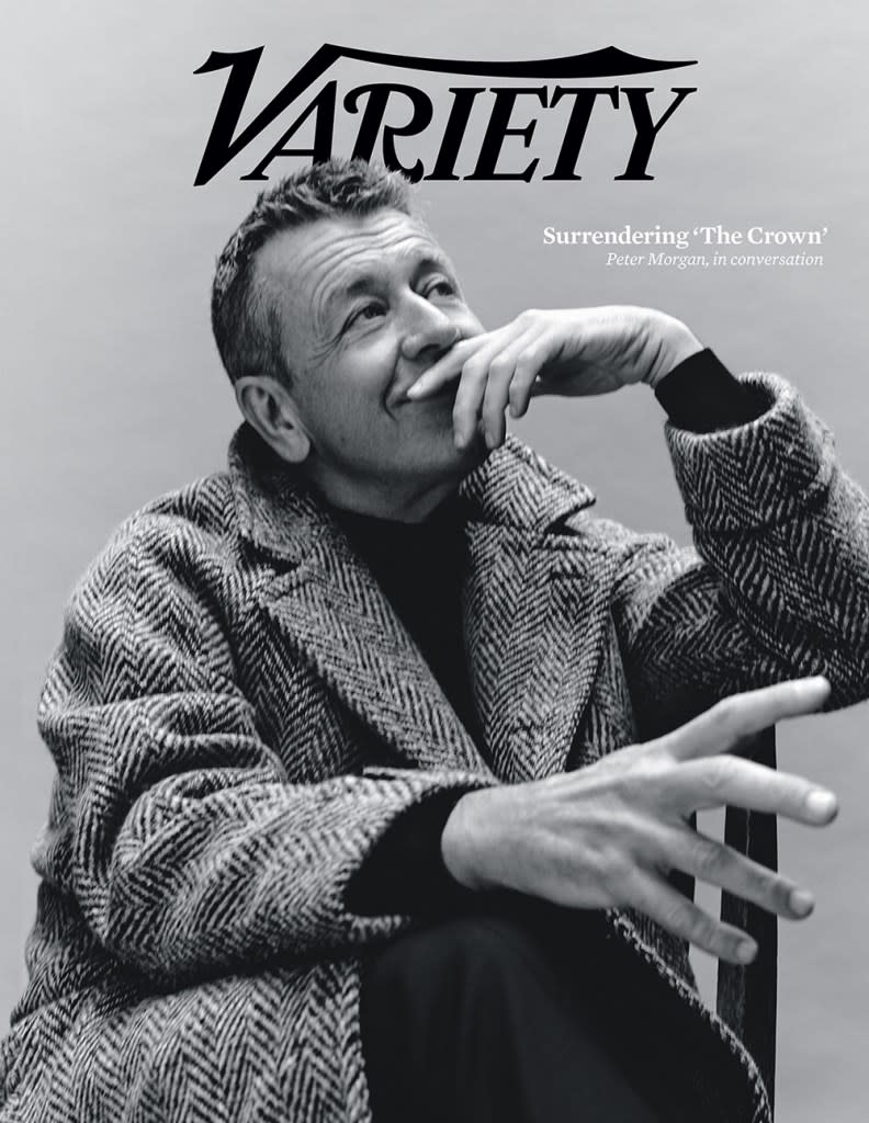 Peter Morgan Variety Cover