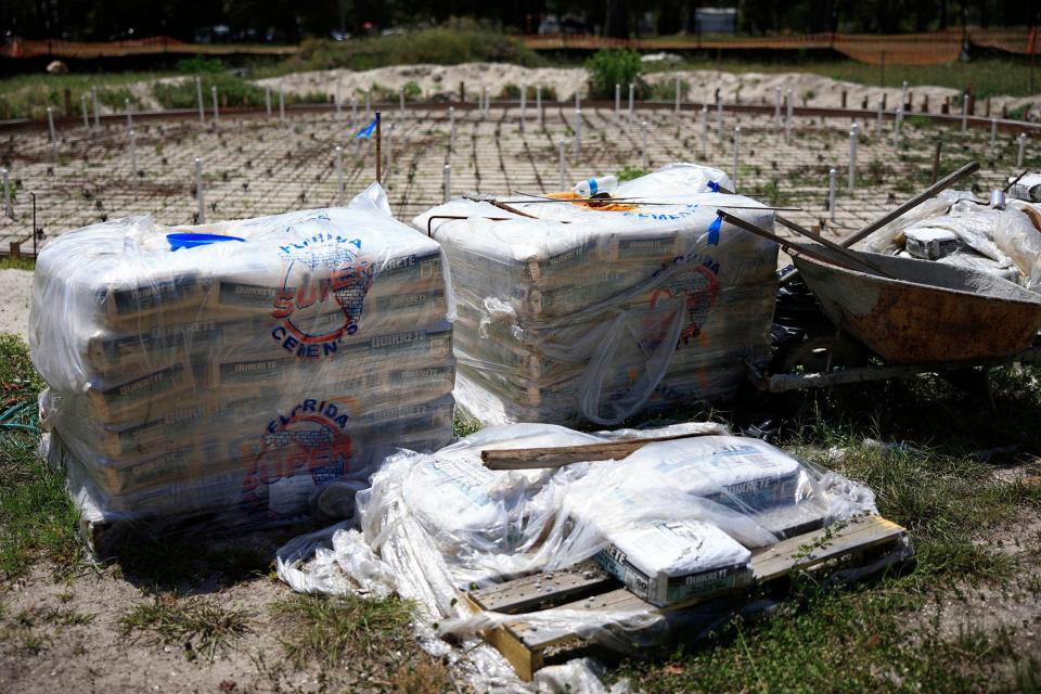 Materials and equipment to complete construction of  a splash pad at Lonnie C. Miller Sr. Regional Park in North Jacksonville.