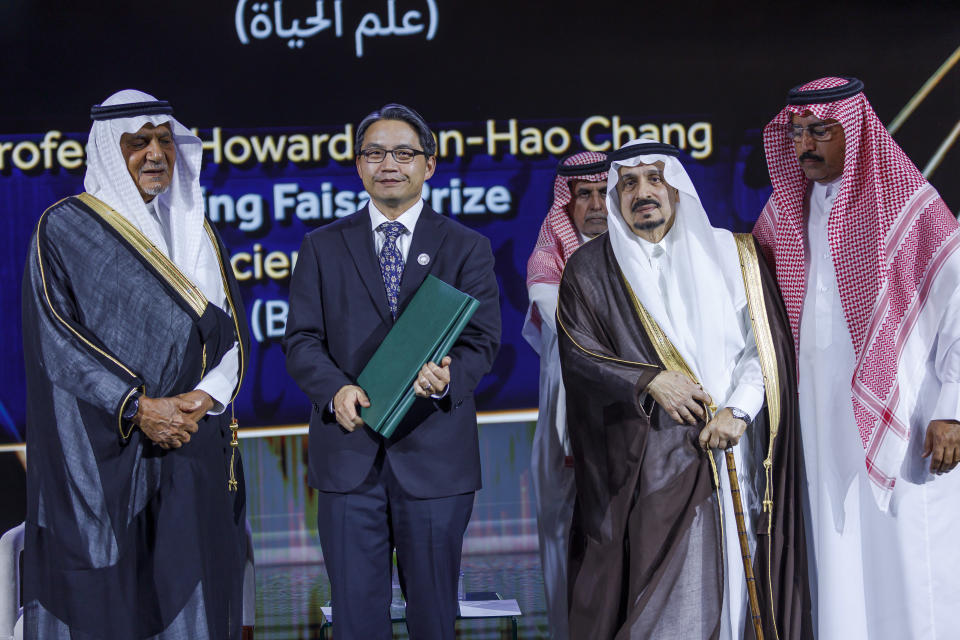 Professor Howard Chang, winner of the 2024 King Faisal Prize in Science