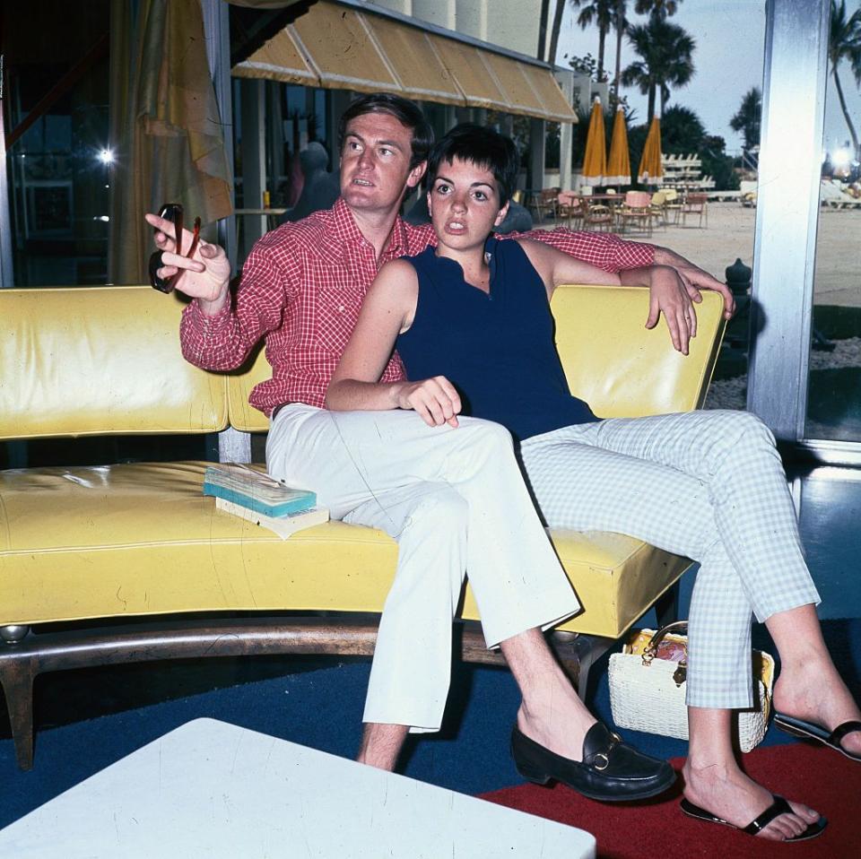 <p>Minnelli honeymooned in Florida with her musician husband following their wedding, which took place in New York City.</p>