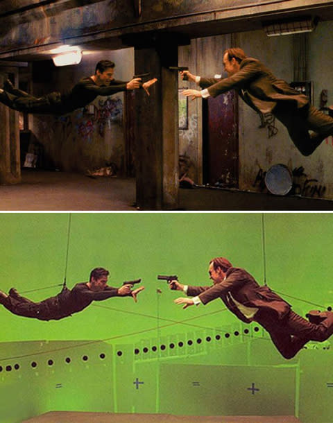 CLASSIC MOVIE SCENES: BEFORE AND AFTER SPECIAL EFFECTS