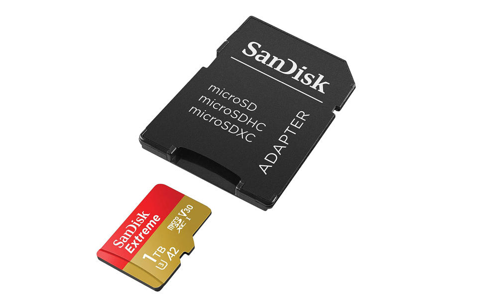 SanDisk Extreme microSDXC UHS-I 記憶卡附轉接卡