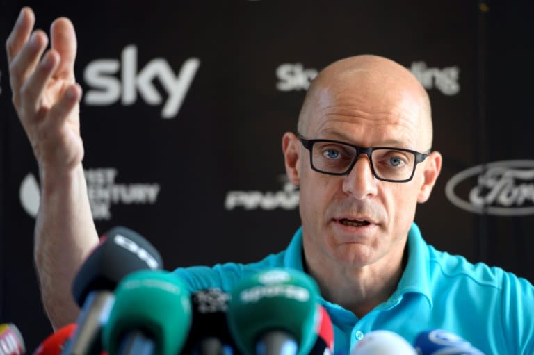 Dave Brailsford, pictured in 2016, was behind Britain's rise as an Olympic cycling superpower and Team Sky's dominance of the Tour de France