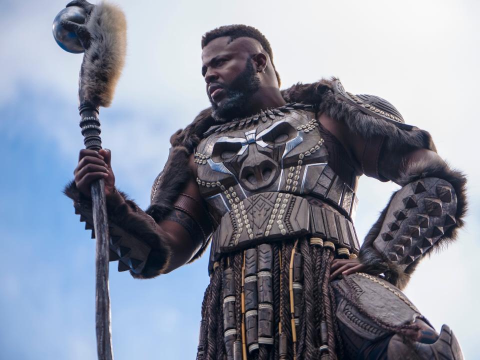 Winston Duke as M'Baku in "Black Panther: Wakanda Forever."