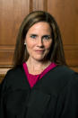 This image provided by Rachel Malehorn shows Judge Amy Coney Barrett in Milwaukee, on Aug. 24, 2018. (Rachel Malehorn, rachelmalehorn.smugmug.com, via AP)