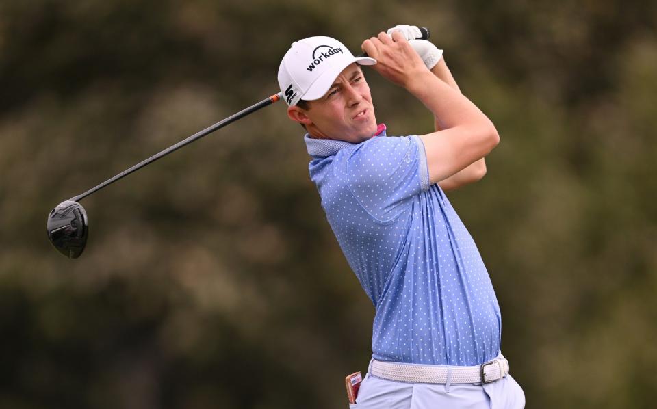 Matt Fitzpatrick during the first round of the 123rd U.S. Open Championship - Ross Kinnaird/Getty Images