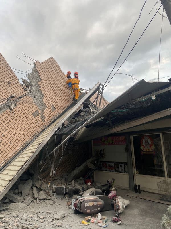 Quake in Yuli, Hualien