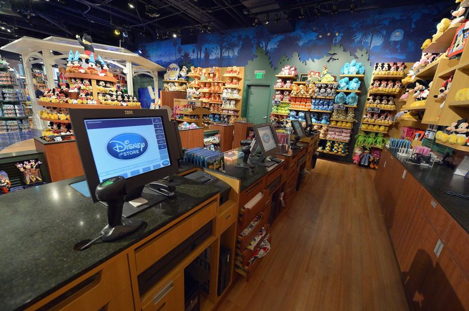 Inside a Disney Store in Miami, Florida, on May 18, 2013.