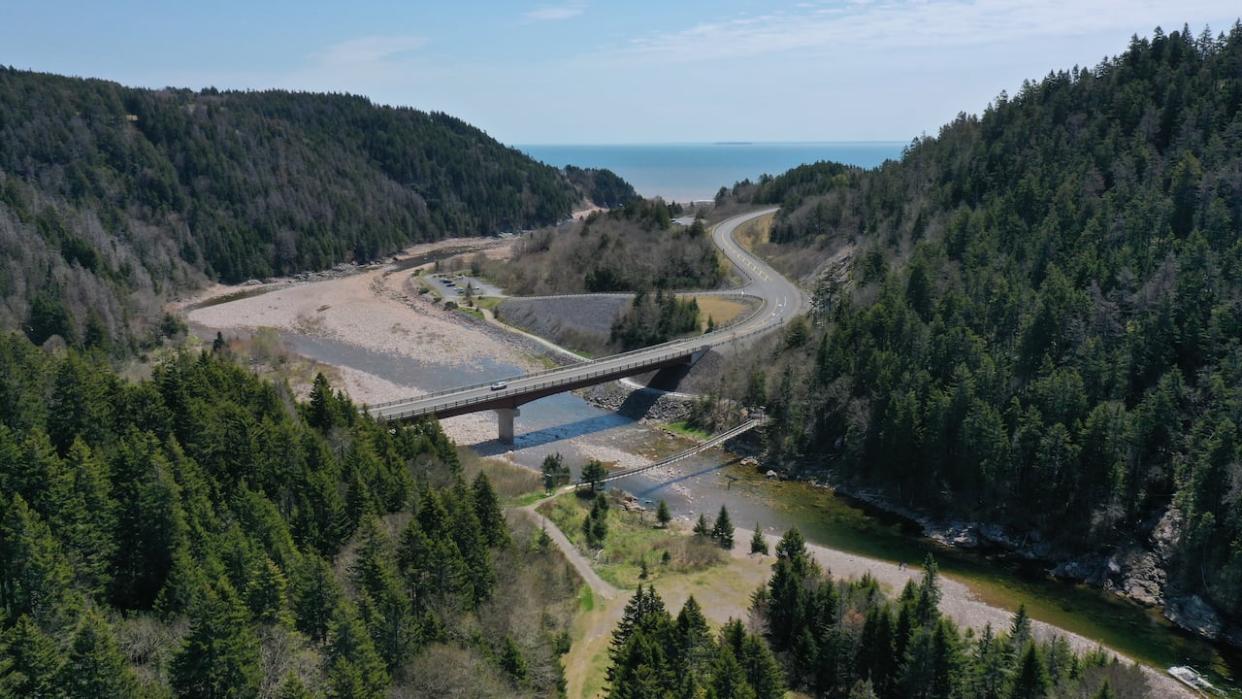 As of Friday, the Fundy Trail Parkway is now a New Brunswick provincial park. It was previously run by a non-profit group before being handed over to the province in the winter. (Michael Heenan/CBC News - image credit)