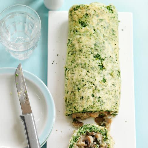 vegetarian christmas recipe mushroom roulade