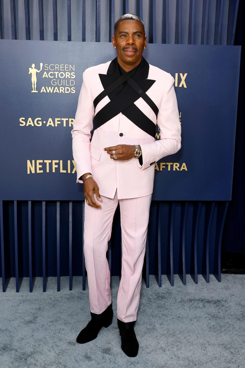 Colman Domingo attends the 2024 Screen Actors Guild Awards.