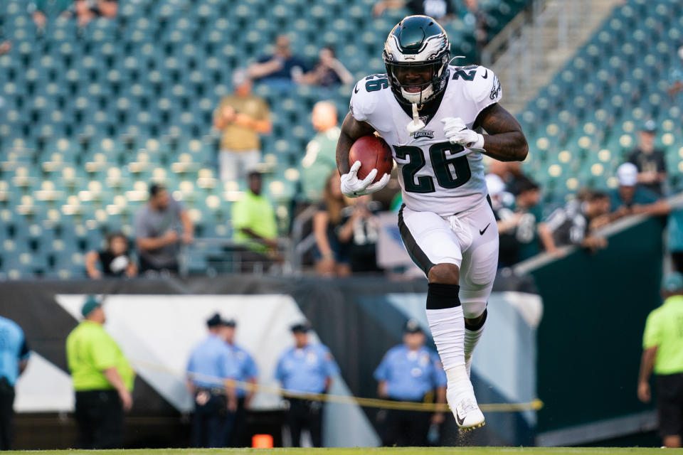 Philadelphia Eagles running back Miles Sanders