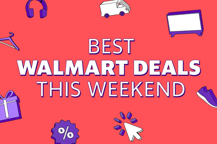 graphic with text reads: Best Walmart deals this weekend 