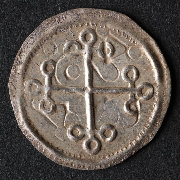 موزه گفت که پادشاه هارالد احتمالاً سکه های صلیب را در ارتباط با مسیحیت دانمارکی ها به عنوان تبلیغ معرفی کرده است.  / اعتبار: موزه یوتلند شمالی