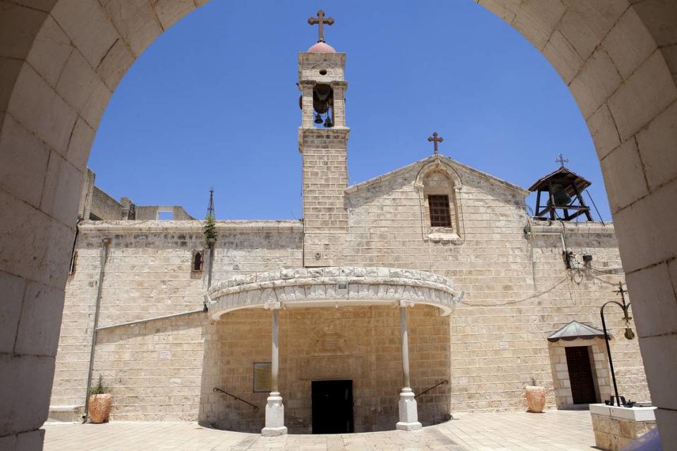 La Iglesia de San Gabriel, situada en Nazaret, es considerada por algunos como la cuna de la cristiandad.