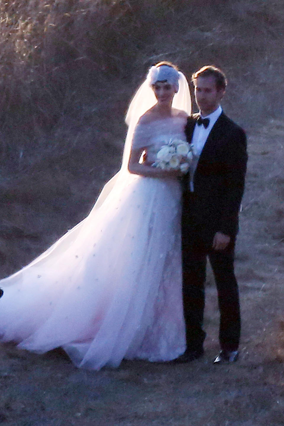 Anne Hathaway and Adam Shulman