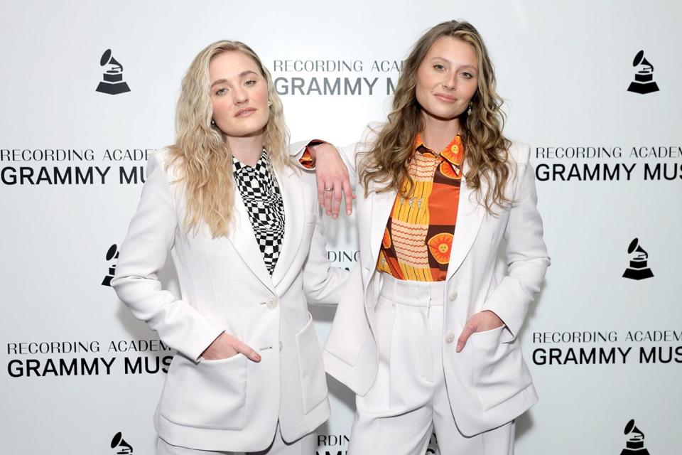 AJ Michalka and Aly Michalka of Aly &amp; AJ attend The Drop: Aly &amp; AJ at The GRAMMY Museum