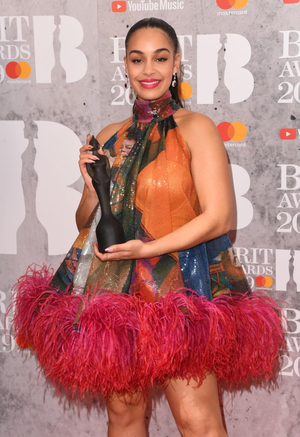 Jorja Smith at the 2019 BRIT Awards (Getty Images)