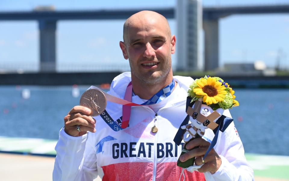 Liam Heath claims bronze in canoe sprint and GB women set new national record in 4x100m relay heats - everything you missed overnight -  PAUL GROVER FOR THE TELEGRAPH