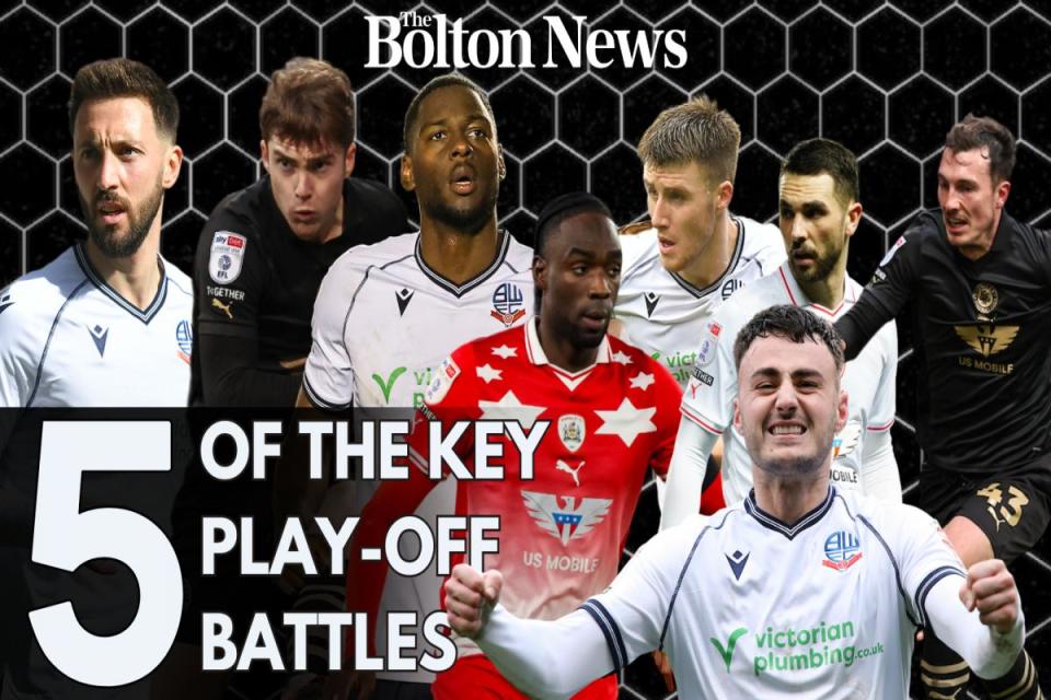 We pick out five of the key battles in this Friday's play-off semi-final <i>(Image: Camerasport)</i>