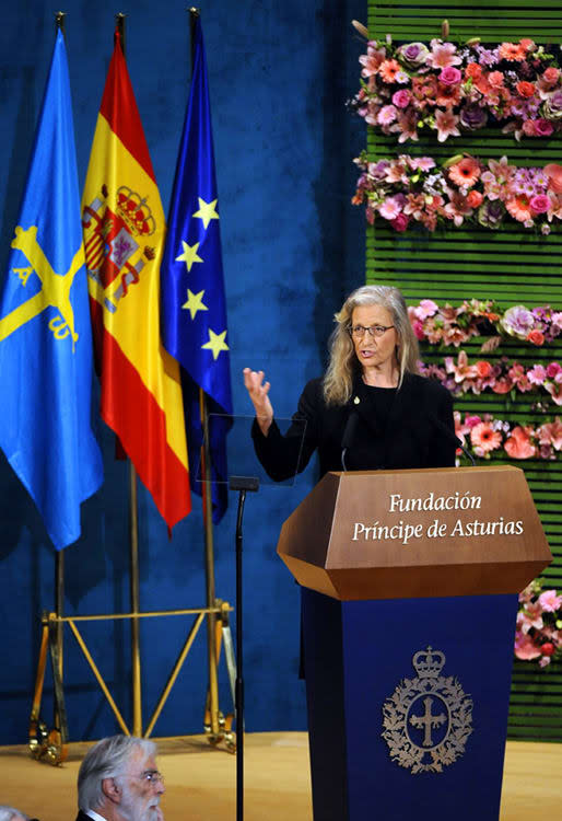 Annie Leibovitz en los Premios Príncipe de Asturias