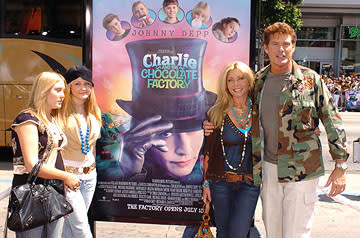 David Hasselhoff at the LA premiere of Warner Bros. Pictures' Charlie and the Chocolate Factory