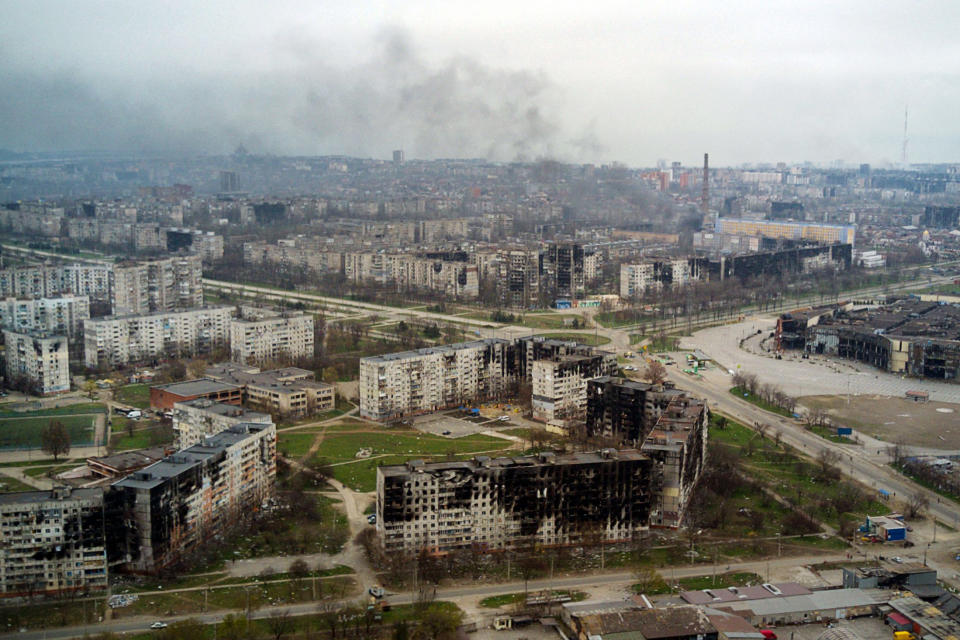 TOPSHOT-UKRAINE-RUSSIA-CONFLICT (Andrey Borodulin / AFP via Getty Images)