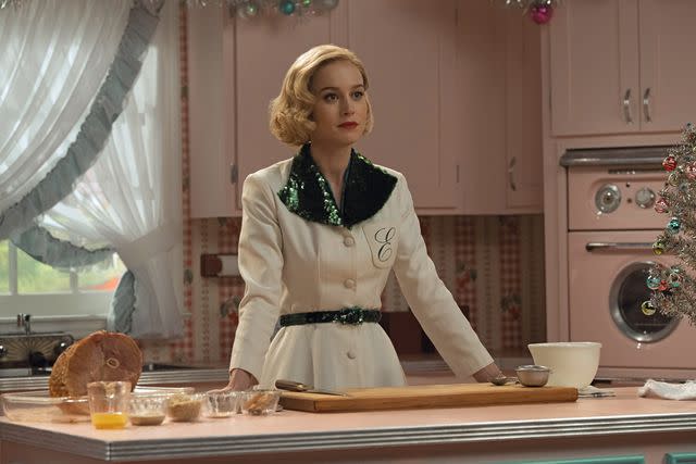 <p>Apple TV+</p> Brie Larson in <em>Lessons in Chemistry</em> on Apple TV+