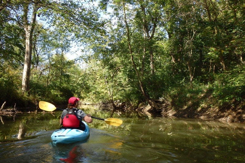 The Northwest Indiana Paddling Association led efforts to open up and make it possible to paddle the East Branch of the Little Calumet River.