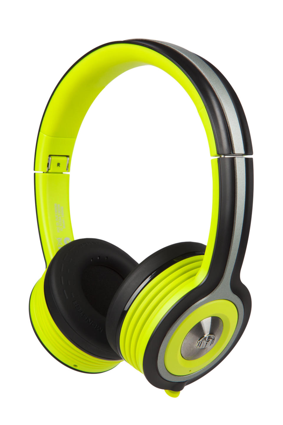 This photo provided by Monster, Inc. shows the Monster iSport Freedom headphones. Meant for a workout, these on-ear headphones are made of sweat-resistant plastic and rubbery material and will give you a tight-fitting hug. (AP Photo/Monster, Inc., Stephen Gutierrez)