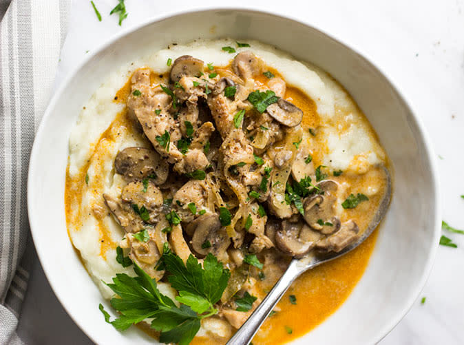 Chicken Stroganoff