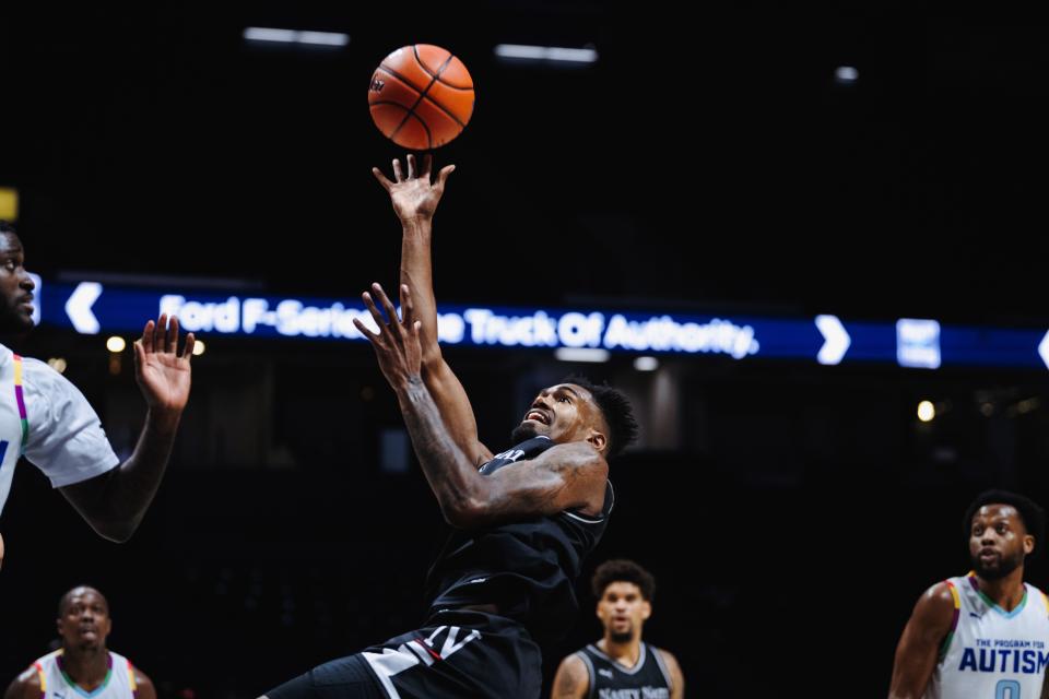 Jacob Evans III, a former NBA 1st-round pick has ended the last two Nasty 'Nati games with 3-pointers to reach the target score.