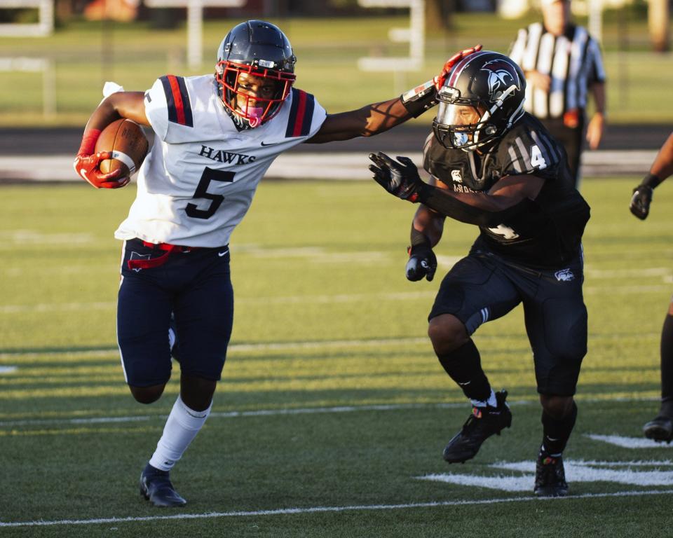 Senior wide receiver Ryan Perry is one of the top returnees for Hartley.