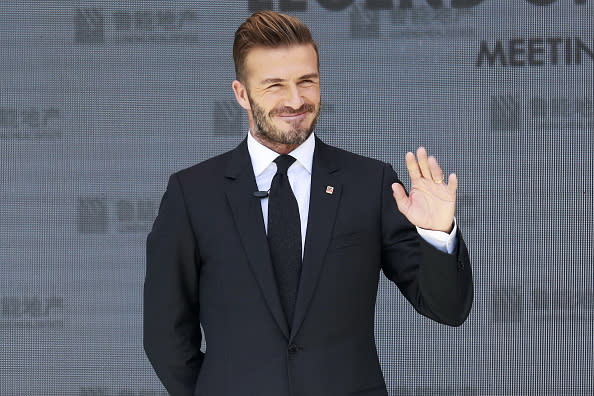 David Beckham did push-ups on Instagram — but not for the reason you think