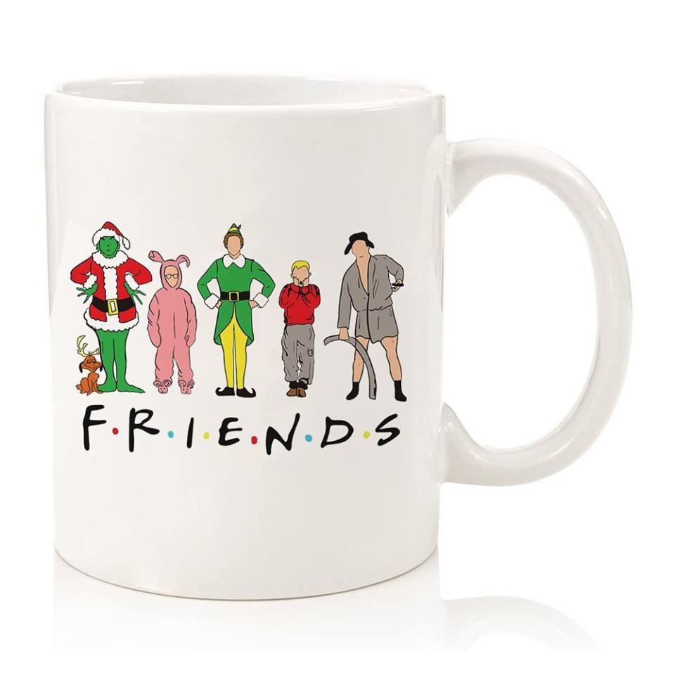 Friends Christmas Character Mug