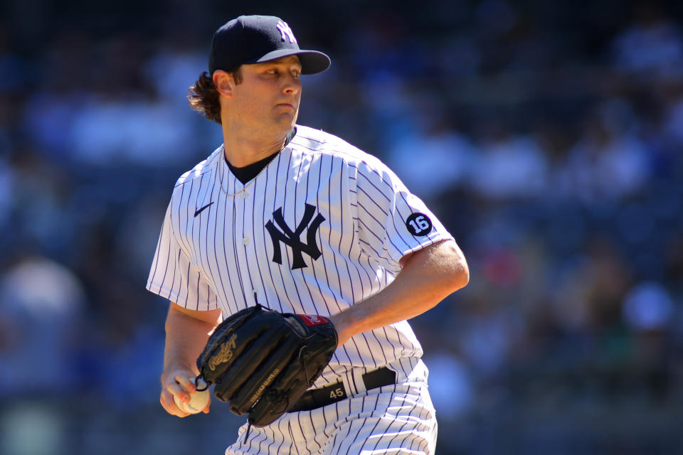 Gerrit Cole has been an ace for fantasy baseball managers, but how high should he go in 2022 drafts? (Photo by Mike Stobe/Getty Images)