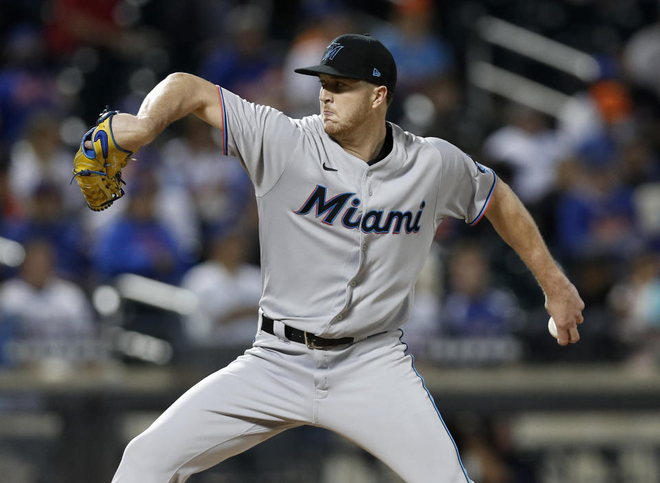 邁阿密馬林魚新秀Trevor Rogers。(Photo by Jim McIsaac/Getty Images)