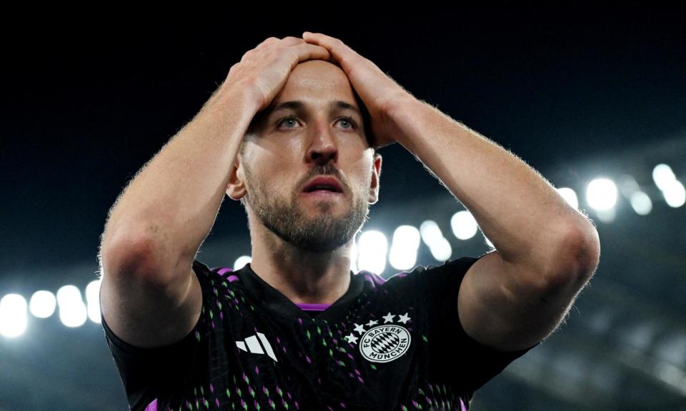 <span>Harry Kane now plays for Bayern Munich, where he has been in fine scoring form despite his club’s recent struggles. </span><span>Photograph: Alberto Lingria/Reuters</span>