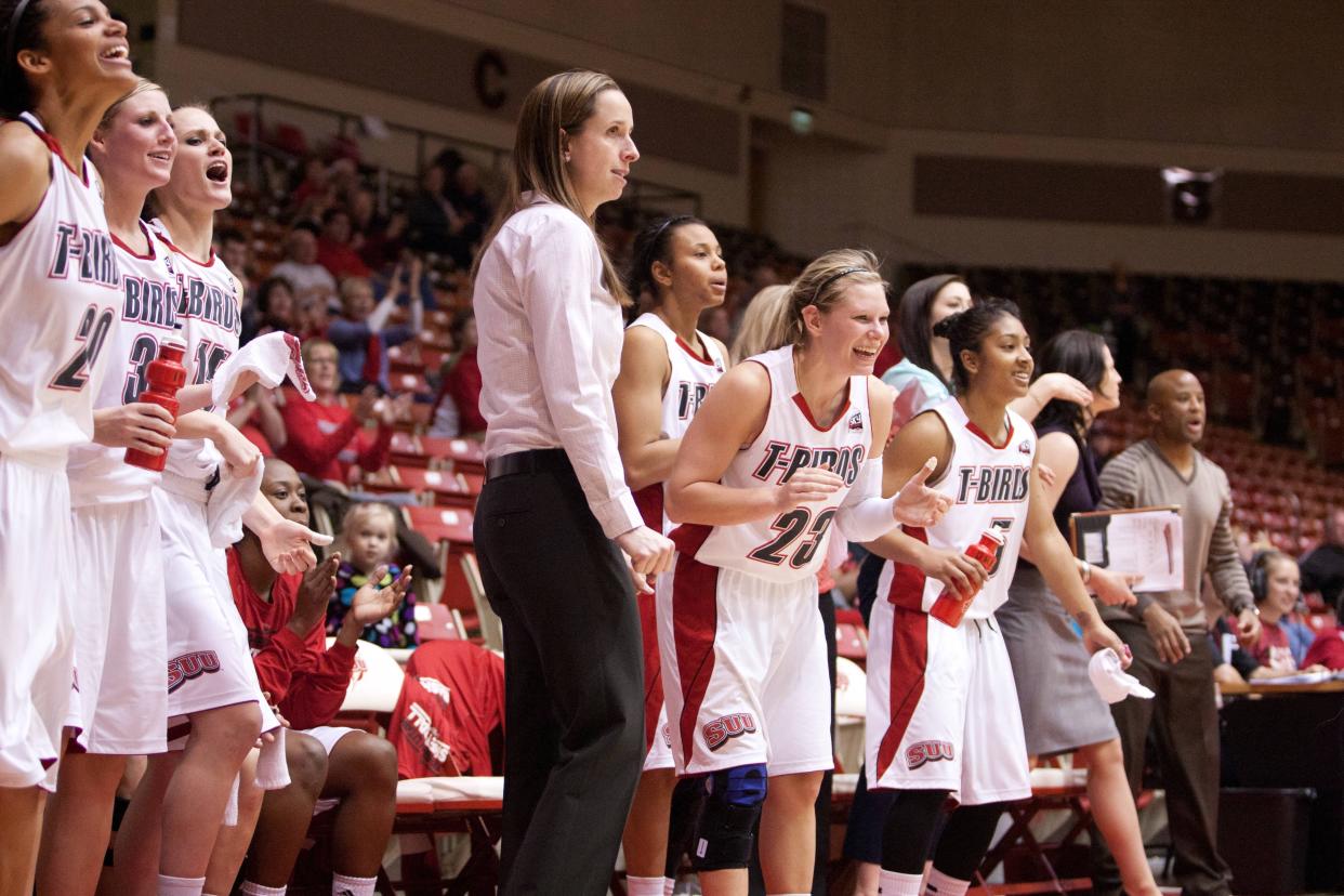 JR Payne is returning to Cedar City for the first time since 2014. Payne helped guide the T-Birds to the women's NIT in 2014 before leaving for Santa Clara.