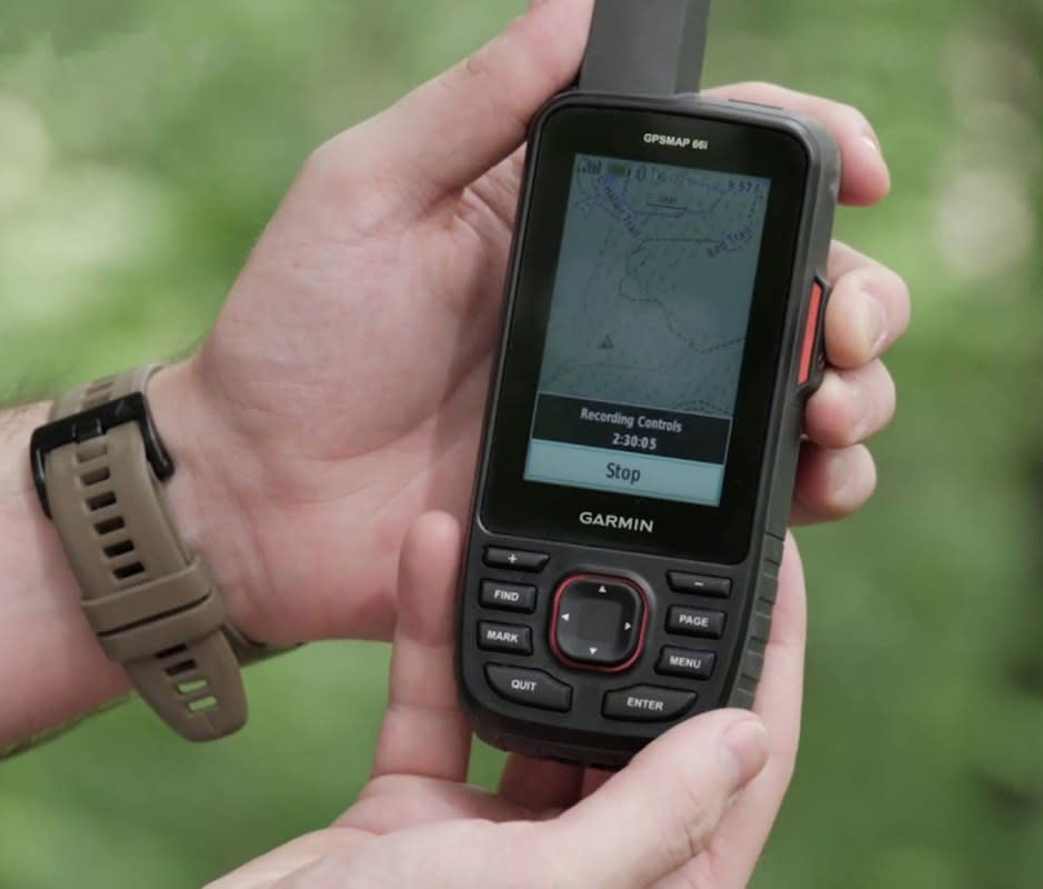 <p>Courtesy of Garmin</p><p>Garmin is the first name in backcountry navigation and communication. Thruhikers swear by the <a href="https://www.amazon.com/Garmin-Lightweight-Satellite-Communicator-Handheld/dp/B09PSSSFPF?th=1&linkCode=ll1&tag=mj-huntinggear-kspurlock-0224-20&linkId=b42d6310232adfbc7423846bd9ff6fa2&language=en_US&ref_=as_li_ss_tl" rel="nofollow noopener" target="_blank" data-ylk="slk:inReach Mini;elm:context_link;itc:0;sec:content-canvas" class="link ">inReach Mini</a>, while adventure riders and overlanders lust after their <a href="https://www.amazon.com/Garmin-All-Terrain-Motorcycle-Ultrabright-Rain-Resistant/dp/B08561CSRG?th=1&linkCode=ll1&tag=mj-huntinggear-kspurlock-0224-20&linkId=ec734f451d42a1db6861f63f4d717902&language=en_US&ref_=as_li_ss_tl" rel="nofollow noopener" target="_blank" data-ylk="slk:Zumo XT;elm:context_link;itc:0;sec:content-canvas" class="link ">Zumo XT</a>. For Vincent, it's the <a href="https://go.skimresources.com/?id=106246X1712071&xs=1&url=https%3A%2F%2Fwww.garmin.com%2Fen-US%2Fp%2F623975&xcust=mj-huntinggear-kspurlock-0224" rel="noopener" target="_blank" data-ylk="slk:GPSMAP 66i;elm:context_link;itc:0;sec:content-canvas" class="link ">GPSMAP 66i</a>. </p><p>“This is easily one of my most important pieces of gear," Vincent says. He can download maps for an entire area, take notes, keep an eye on the weather, send out an SOS, and message with his crew and family.</p><p>"My mom had a bad heart event while I was recently in Alaska, but my dad was able to message me through my Garmin to tell me the news and keep me informed," he says. "That’s crucial because, depending on the weather, it’s going to take me anywhere from three to seven days to get back home for an emergency.”</p><p>Getting lost and getting injured are your two biggest concerns when you’re days from civilization, and a Garmin takes both issues into account.</p>