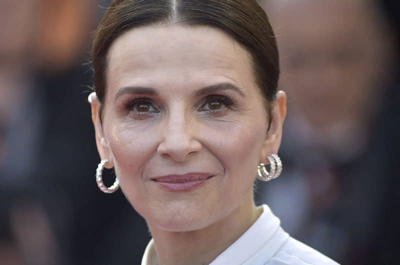 Juliette Binoche attends the Cannes Film Festival premiere of "La Passion De Dodin Bouffant" in May. File Photo by Rocco Spaziani/UPI