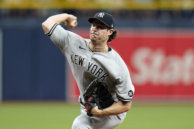 Gerrit Cole gets 15 strikeouts in Yankees' win over Angels