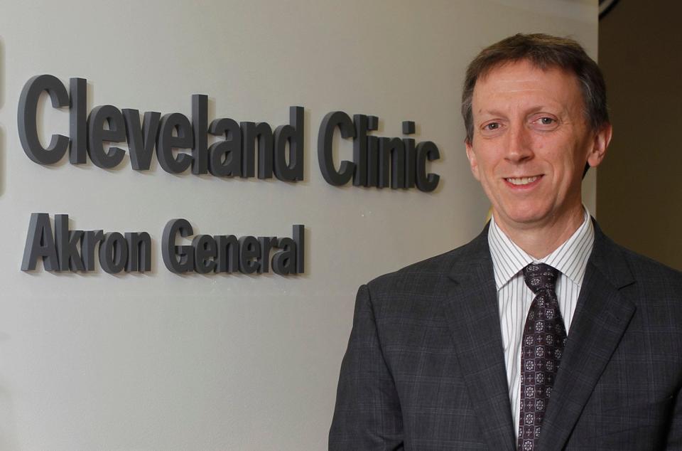 Dr. Brian Harte is president of Cleveland Clinic Akron General.
