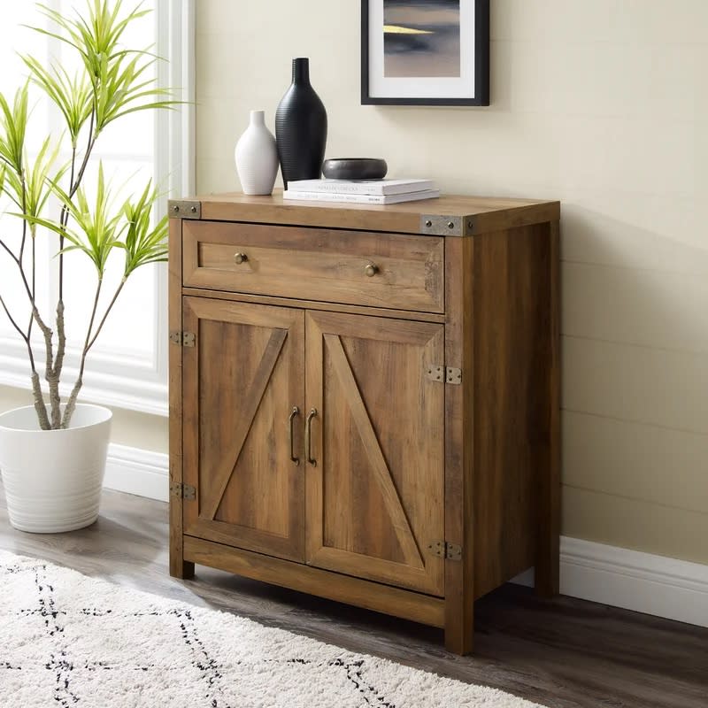 Gracie Oaks Coridon 33'' Tall 2 - Door Accent Cabinet