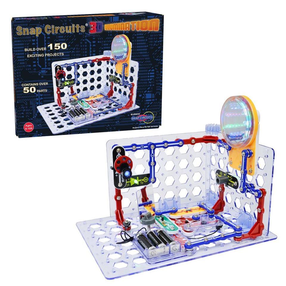 14) Snap Circuits 3D Illumination Exploring Kit