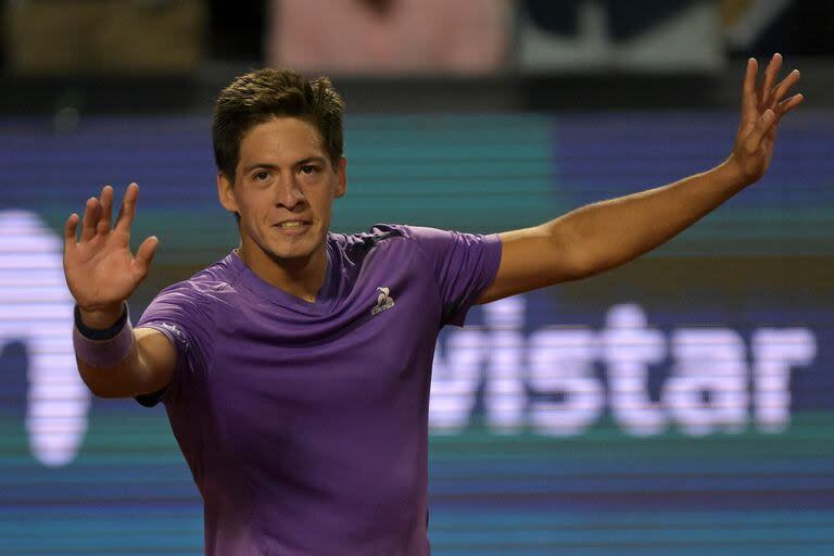 La mejor raqueta argentina de la actualidad, Sebastián Báez, debuta este sábado en Indian Wells frente al italiano Fabio Fognini