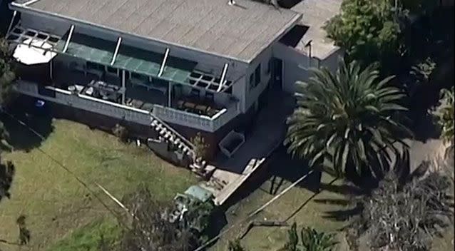 The woman was found in a Northern Beaches home. Source: 7 News