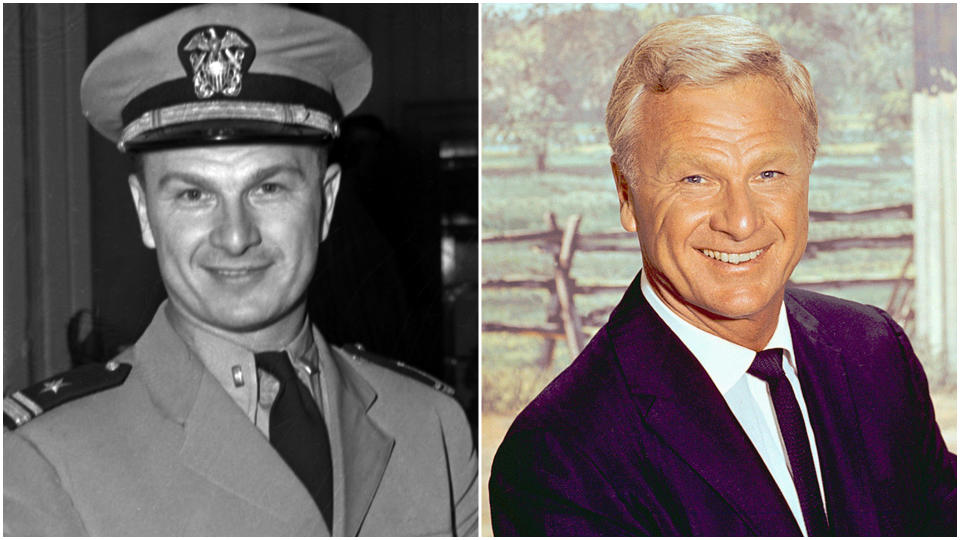 Eddie Albert, 1943 and 1968