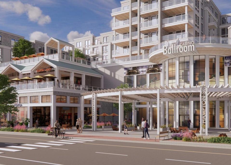 The owners of the Hampton Beach Casino complex are envisioning a new convention center, hotel and expanded ballroom as part of their future redevelopment project.